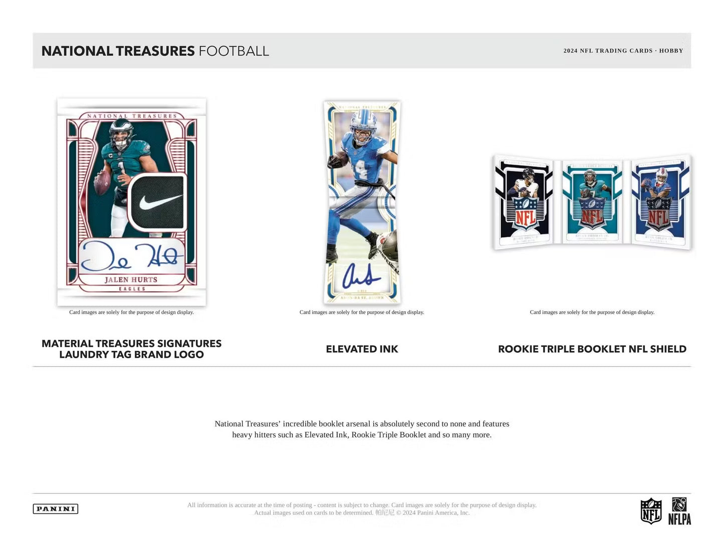 2024 National Treasures NFL Hobby Box