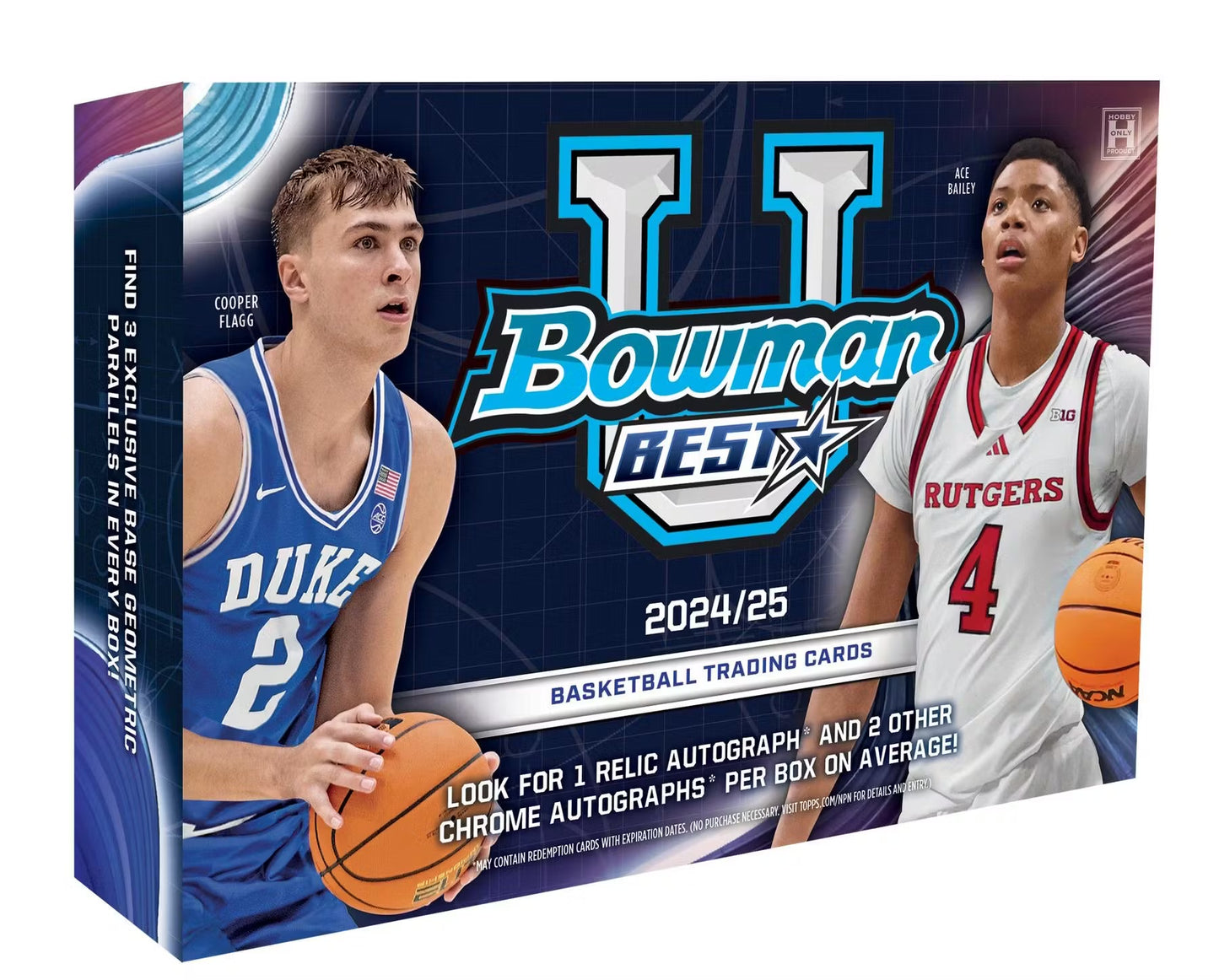 (1) 2025 Bowman Chrome U Basketball Hobby Pack