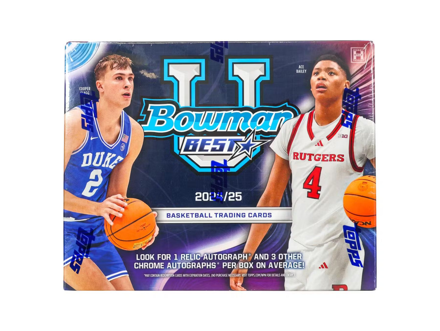 (1) 2025 Bowman Chrome U Basketball Hobby Pack