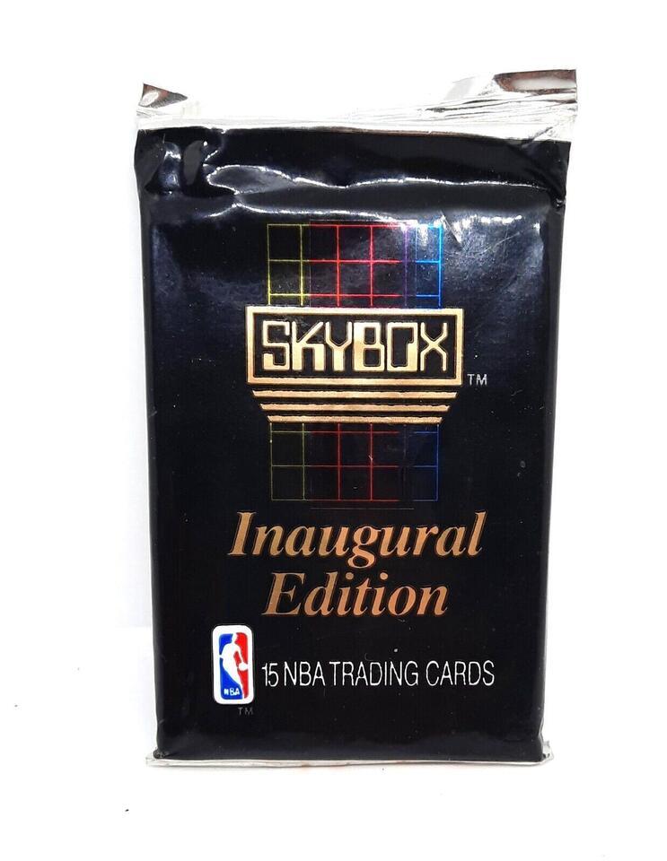 (4) Packs - 1990 SkyBox NBA Inaugural Edition