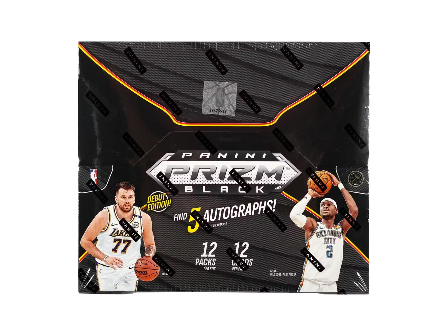 2024-25 Prizm Black Basketball Hobby Single Pack