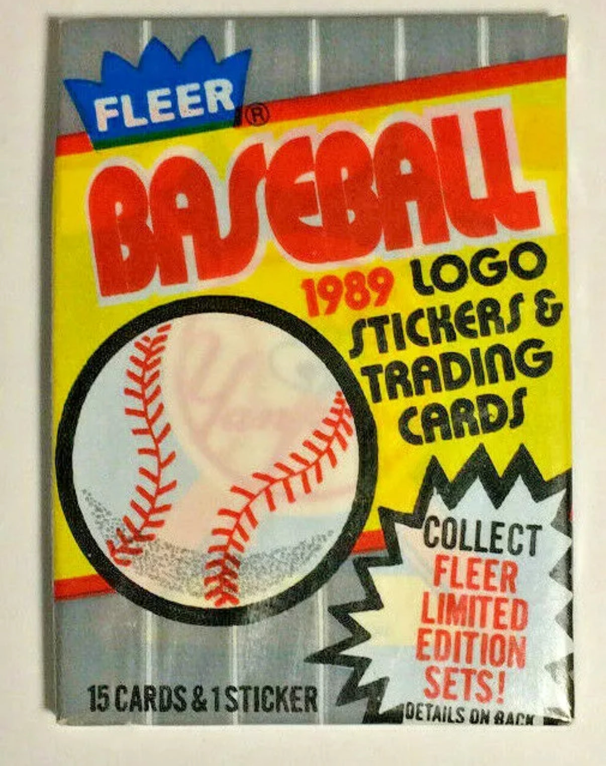 (3) 1989 Fleer Baseball Pack Bundle