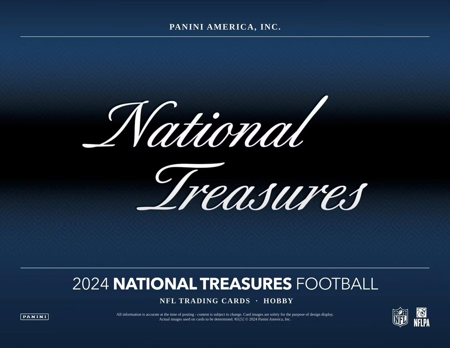 2024 National Treasures NFL Hobby Box