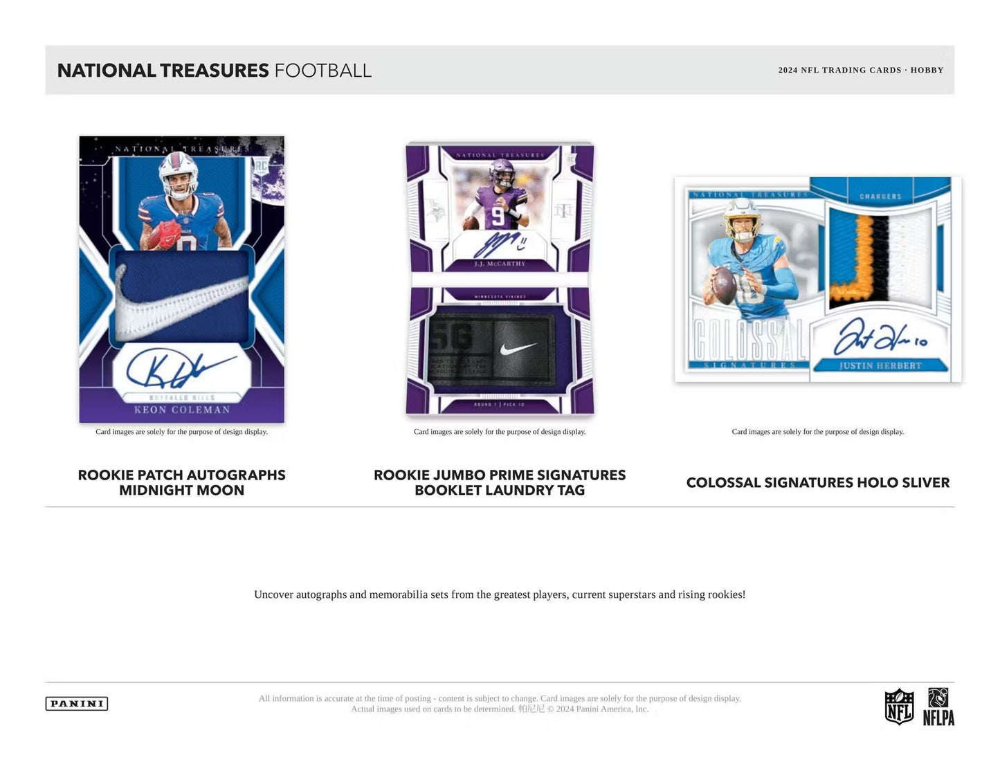 2024 National Treasures NFL Hobby Box