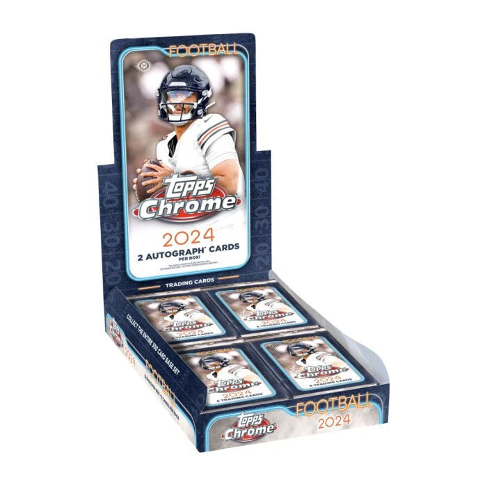 2024 Topps Chrome NFL Hobby Pack