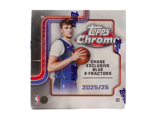 2025-26 Topps Chrome NBA Jumbo Hobby Box