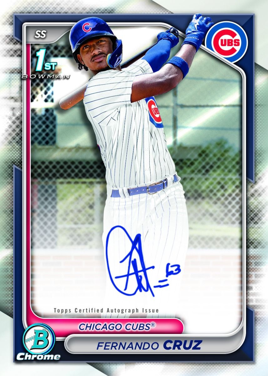 2024 BOWMAN CHROME HOBBY SINGLE PACK