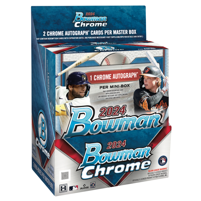 2024 BOWMAN CHROME HOBBY SINGLE PACK