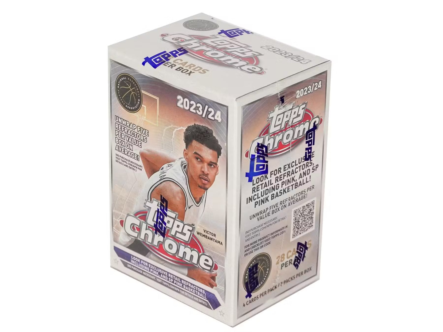 2023-24 Topps Chrome NBA Blaster Box