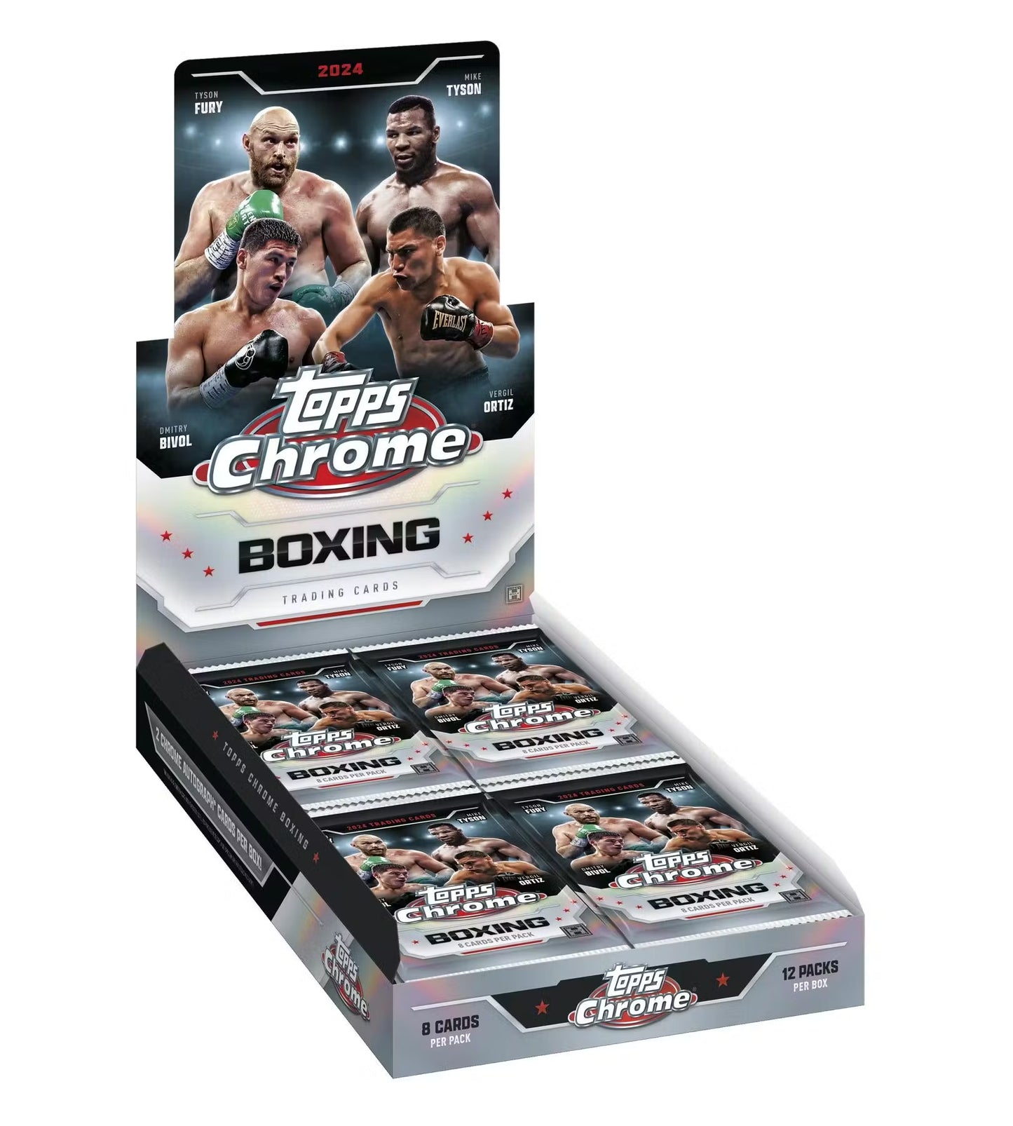 2024 Topps Chrome Boxing Hobby Cards