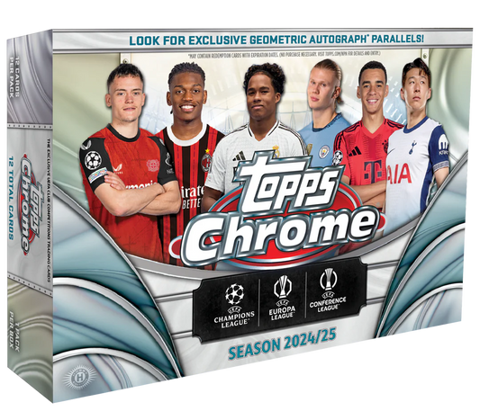 2024-25 Topps Chrome UEFA Breakers Delight Box