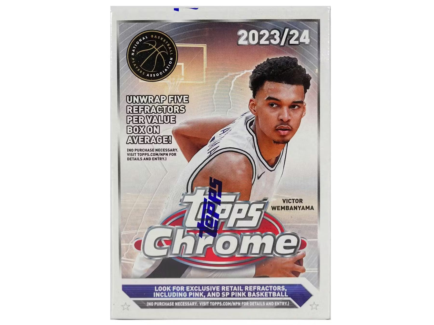 2023-24 Topps Chrome NBA Blaster Box