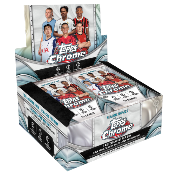 2024-25 Topps Chrome UEFA Jumbo Hobby Pack