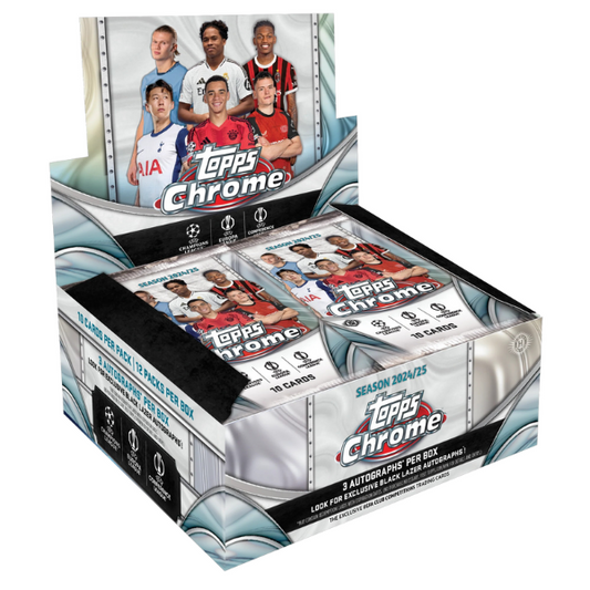 2024-25 Topps Chrome UEFA Jumbo Hobby Pack