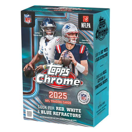 2025 Topps Chrome NFL Blaster