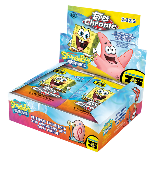 2025 Topps Chrome SpongeBob Hobby