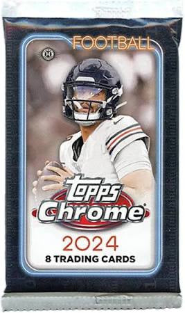 2024 Topps Chrome NFL Hobby Pack