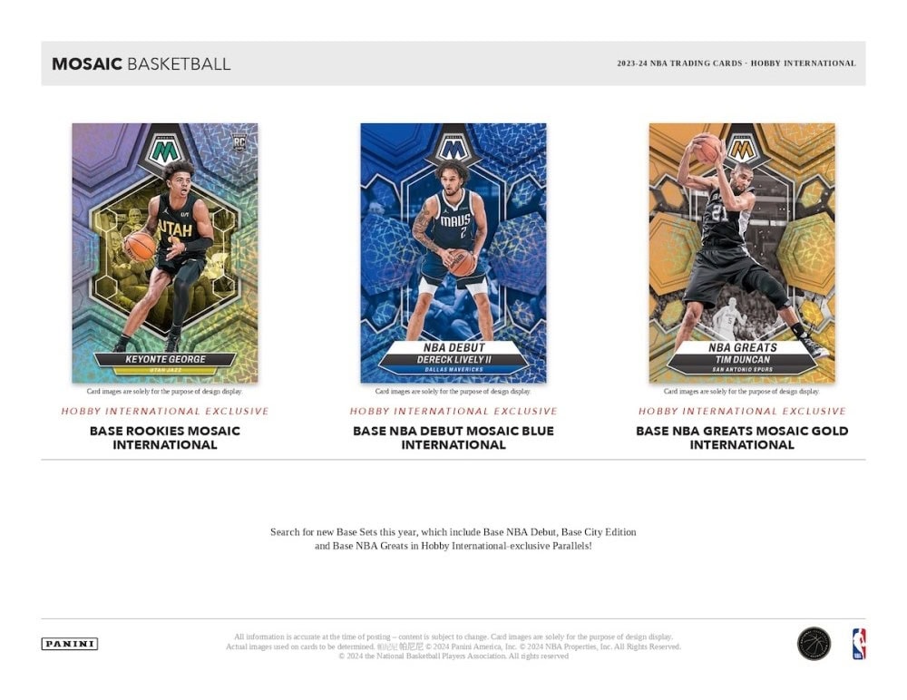 2024 MOSAIC NBA HOBBY